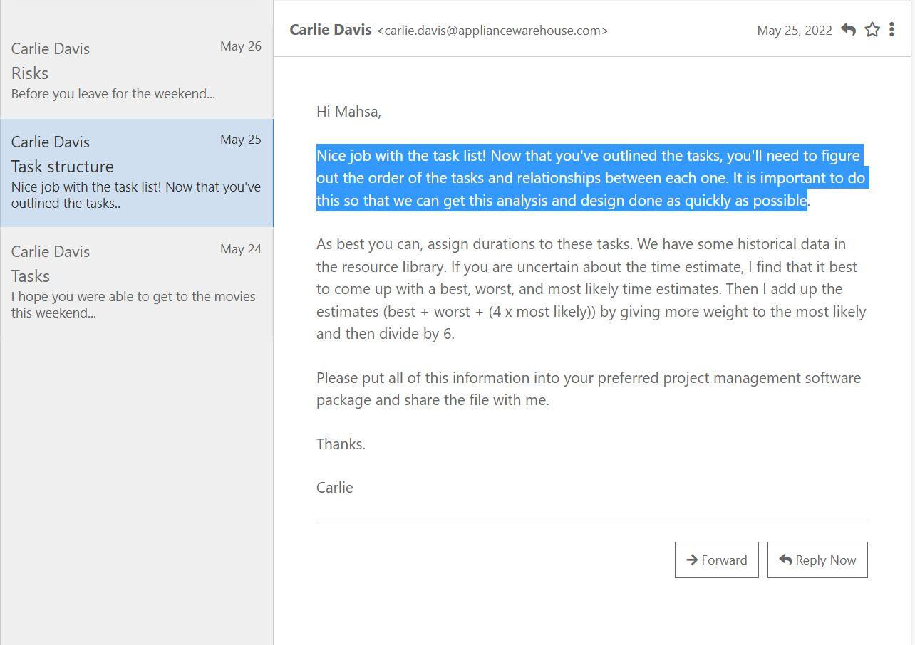 Solved In this module's Case Study, the manager first asks