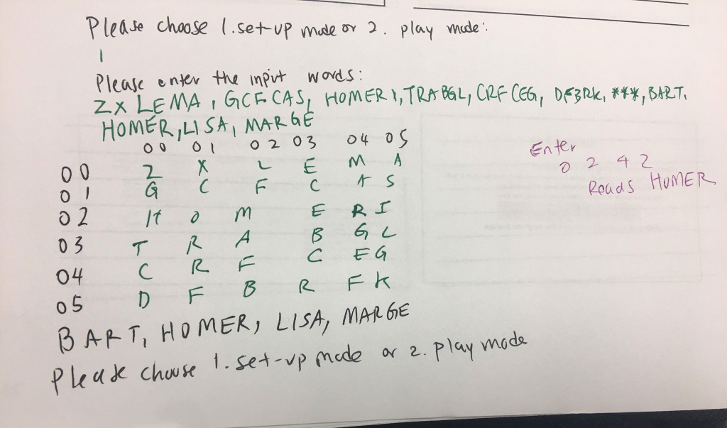 Word Scramble Syntax By Using Java Solved How do I create this java word puzzle with no methods | Chegg.com