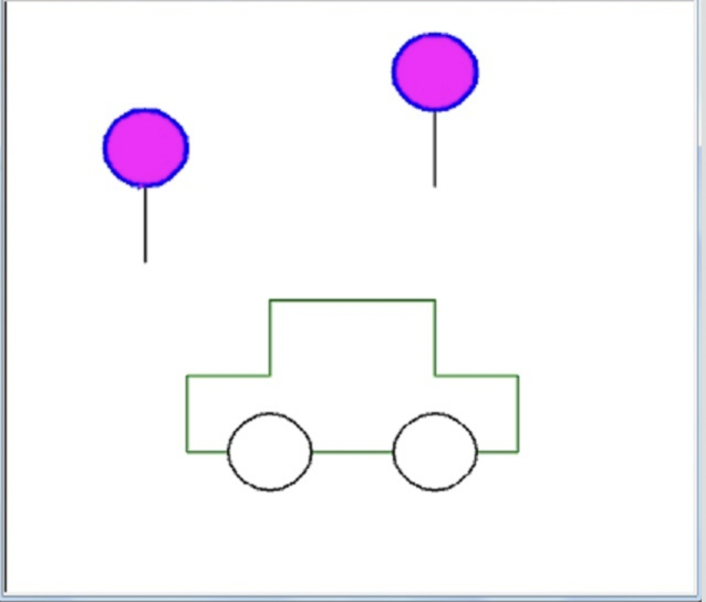 Solved Write a Phyton 3 script using turtle to draw a basic | Chegg.com