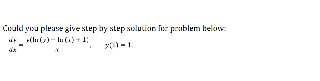 Solved Could you please give step by step solution for | Chegg.com