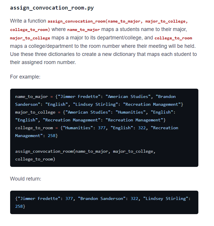 Solved decipher.py Write a function decipher(codex, | Chegg.com
