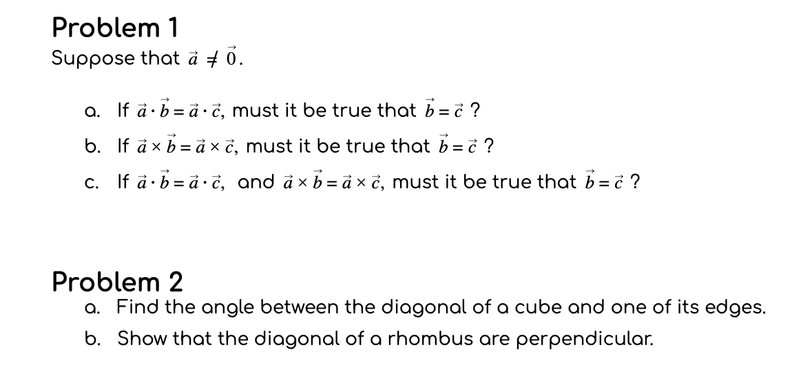 Solved Problem 1 Suppose That A 7 A If A A C Must Chegg Com