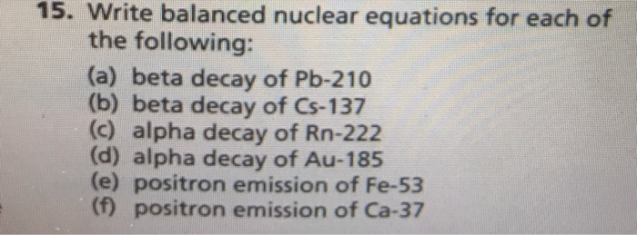 complete the nuclear equation below for the decay of k-42 cesium 137 half life calculator