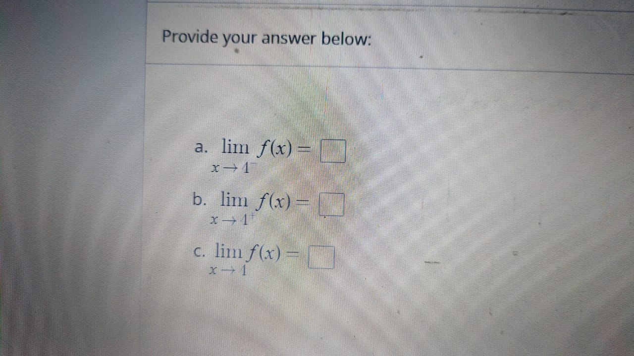 Solved Use the graph of f(x) shown below to determine each | Chegg.com