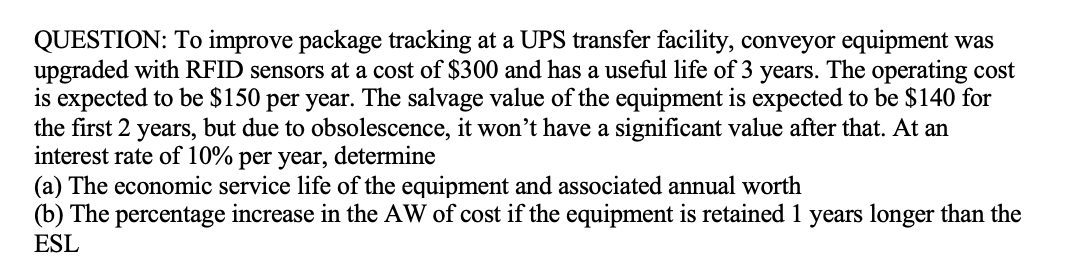 ups package tracking system case study answers