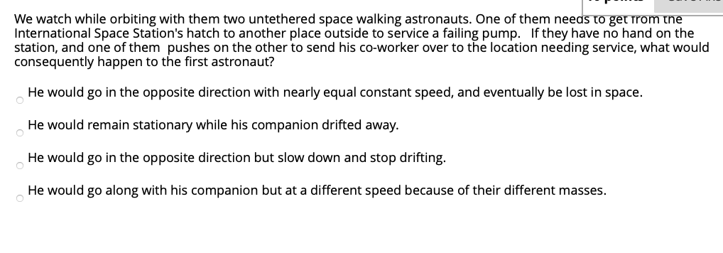 Solved Question 1 10 points Save Answer While we think of | Chegg.com
