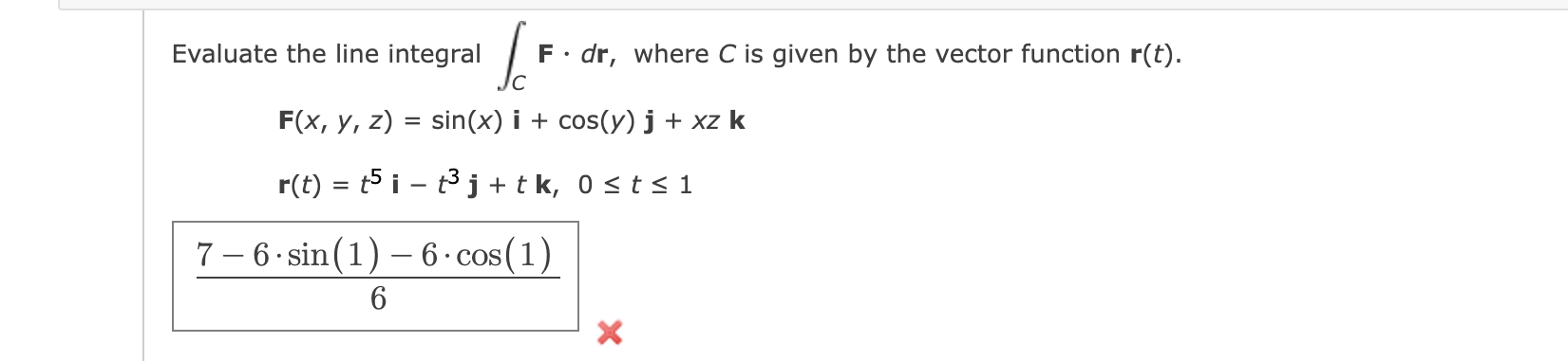 Solved Evaluate The Line Integral