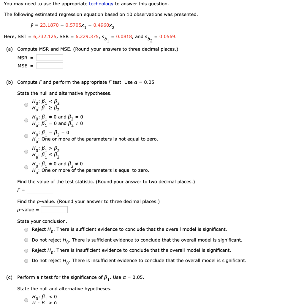 solved-the-following-estimated-regression-equation-based-on-chegg