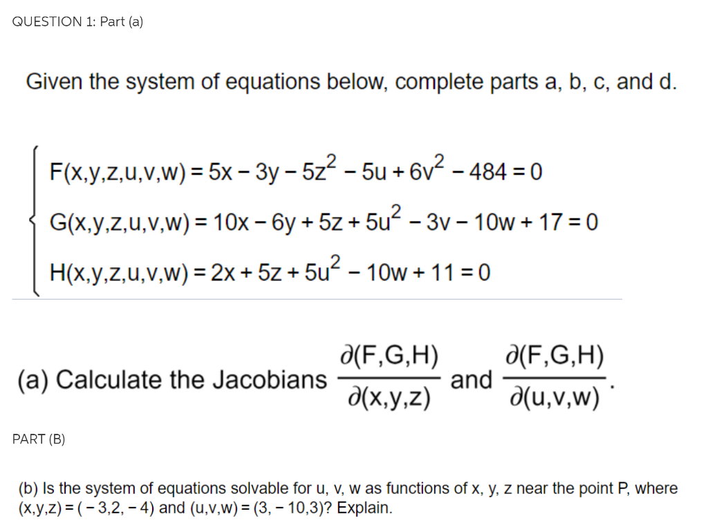 Solved This Is A 4 Part Question Please Solve A B C And Chegg Com