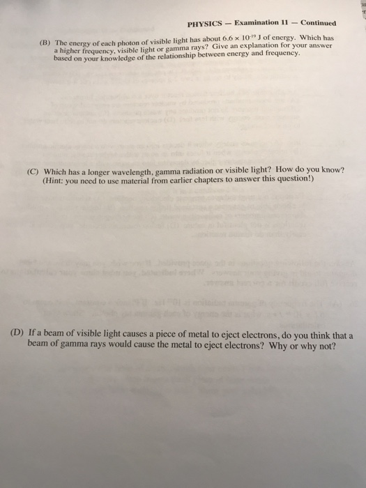 Solved Answer the following questions in the space provided. | Chegg.com