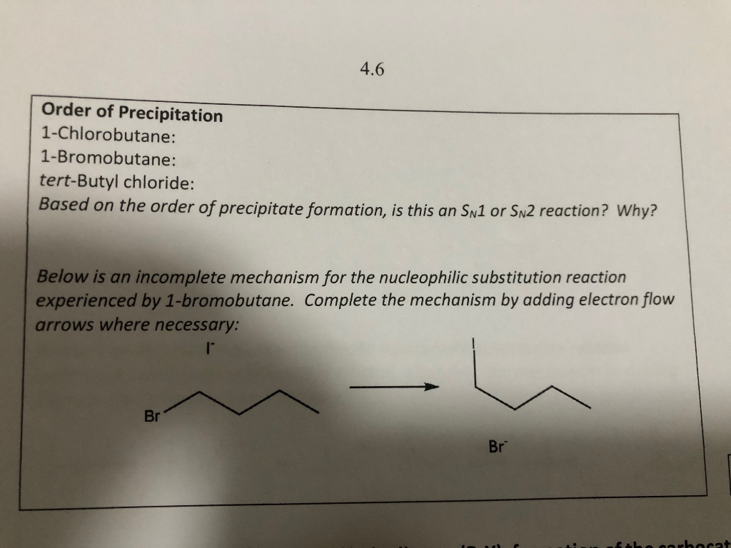 sn2 reaction 1 bromobutane