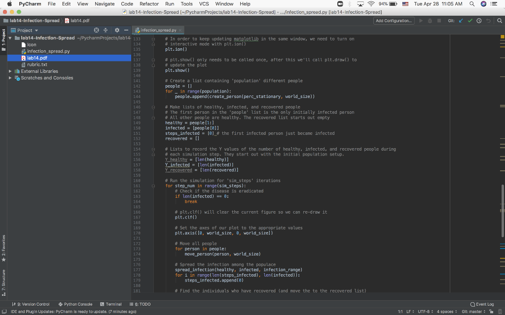 I need help in Computer Science for Python programing | Chegg.com