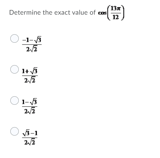 Solved Question 12 (1 point) Which of these is a possible | Chegg.com