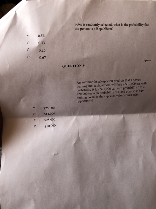 Solved QUESTION 4 A box contains three blue marbles, two