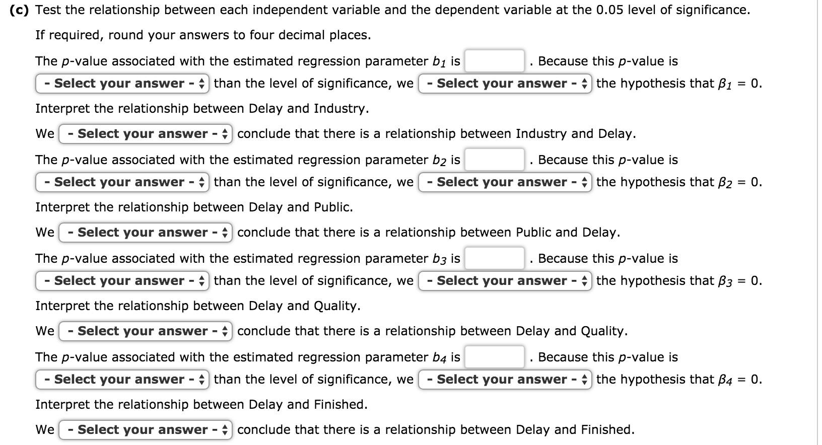 Solved A study investigated the relationship between audit | Chegg.com