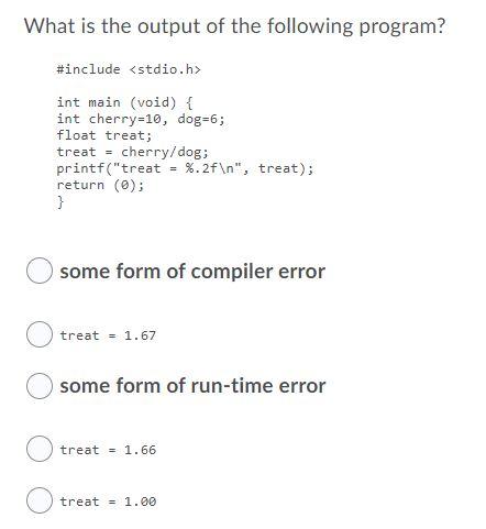 Solved What Is The Output Of The Following Program? #include | Chegg.com