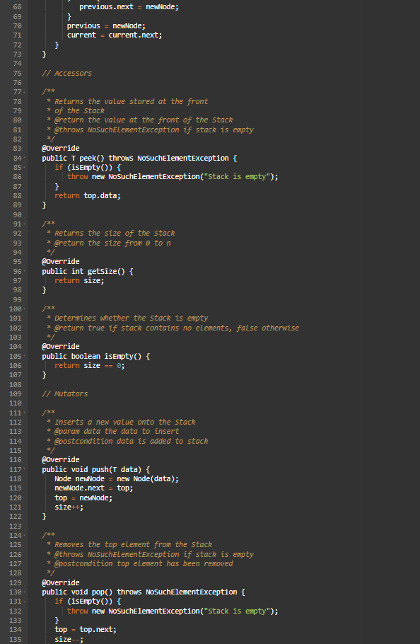 Solved Stack mixed = new Stack (new Integer | Chegg.com