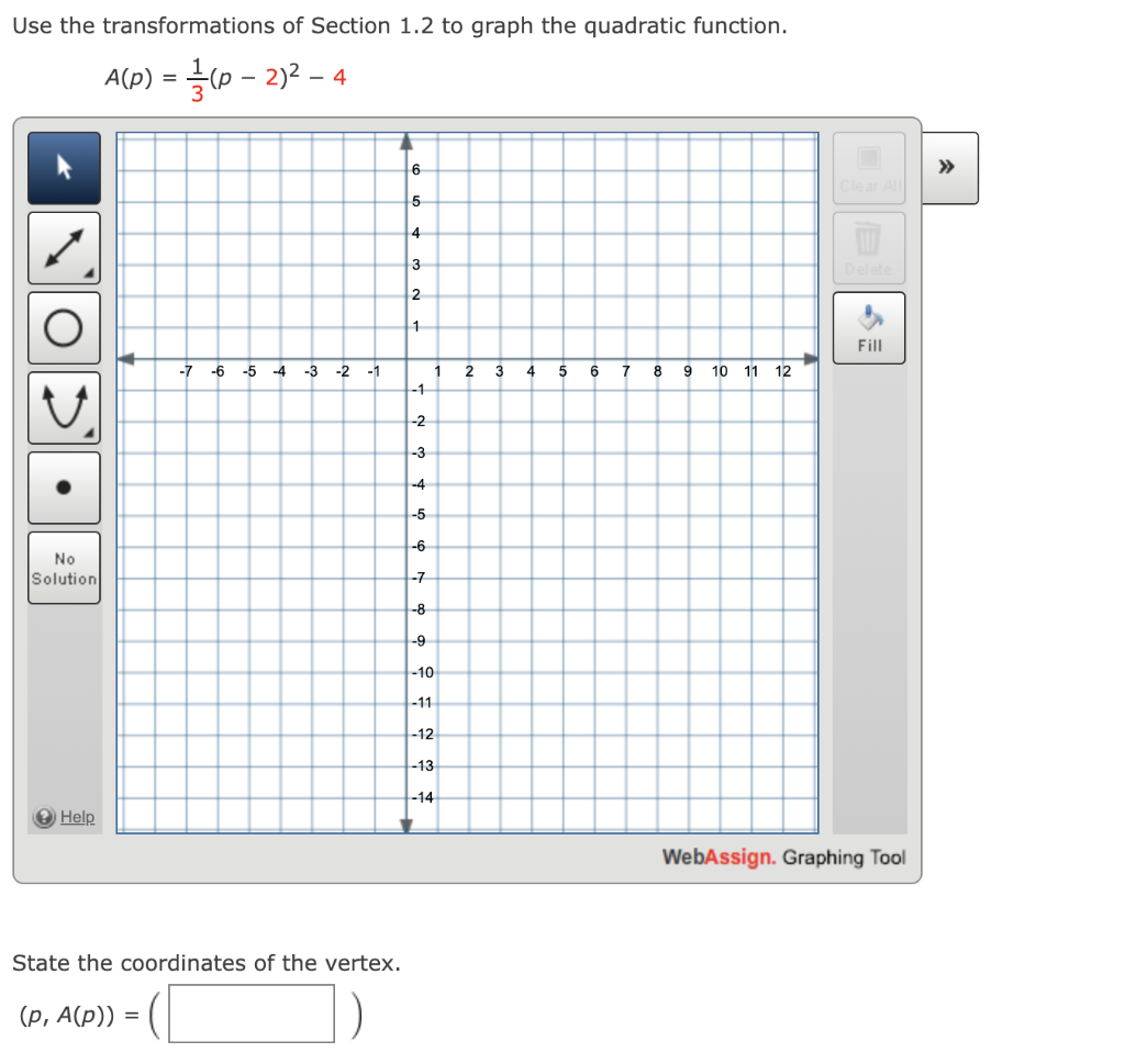 Solved Use the transformations of Section 1.2 to graph the | Chegg.com