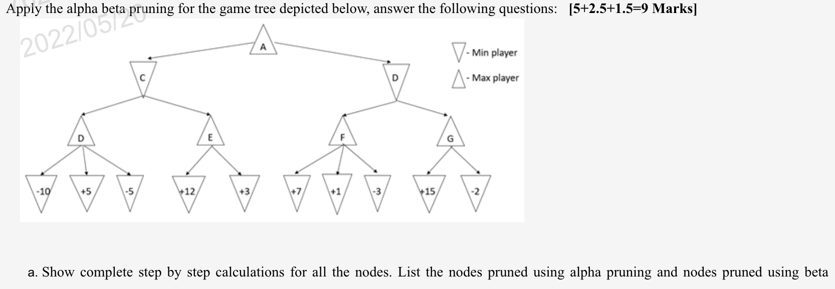 Solved a. Show complete step by step calculations for all | Chegg.com