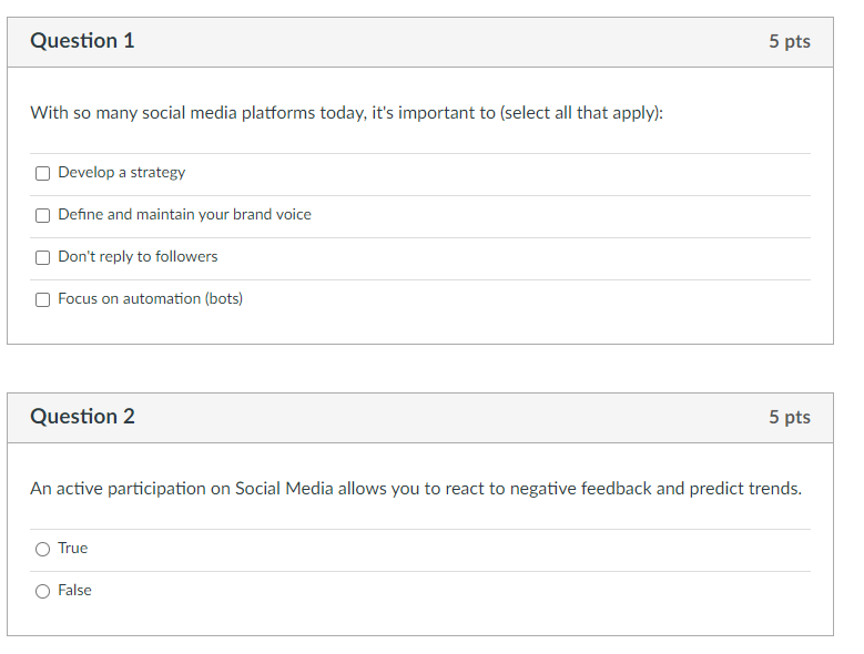 Solved With so many social media platforms today, it's | Chegg.com