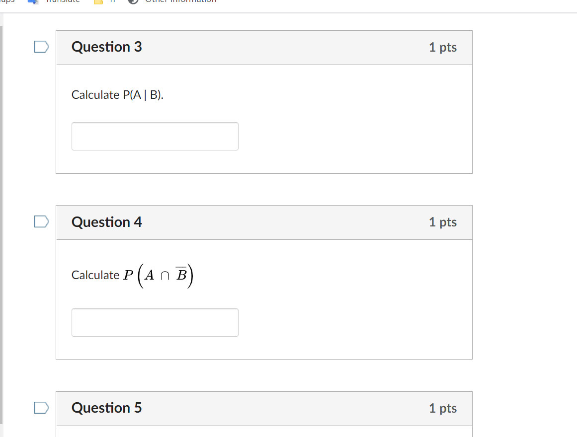 Solved D Question 1 1 pts All questions refer to the | Chegg.com