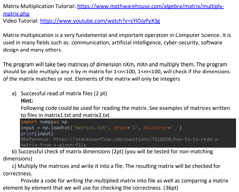 Solved Question 1 Python3 Create A Program That Can Do | Chegg.com