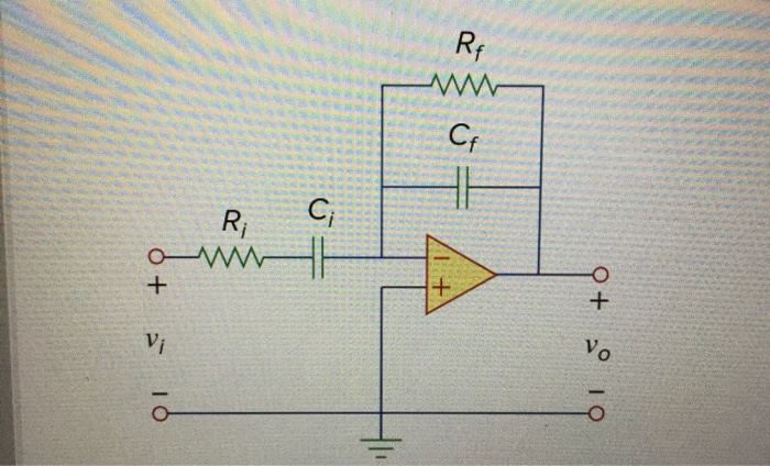 Solved Obtain the transfer function of the active filter in | Chegg.com