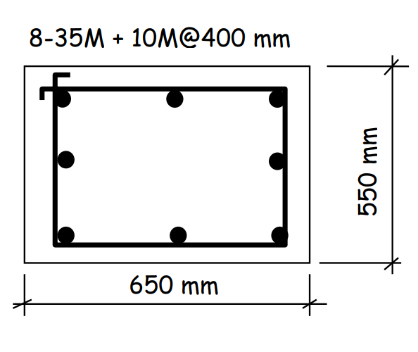 Solved The diagram adjacent shows a cross section of a short | Chegg.com