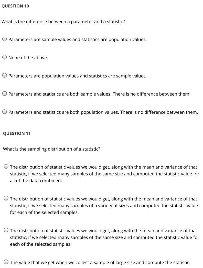 Solved QUESTION 10 What is the difference between a | Chegg.com