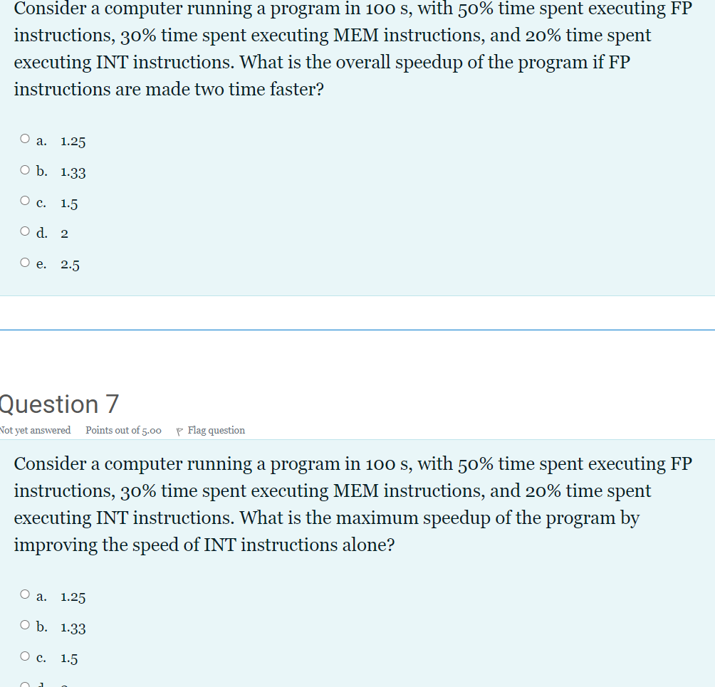 Solved Consider A Computer Running A Program In 100 S, With | Chegg.com