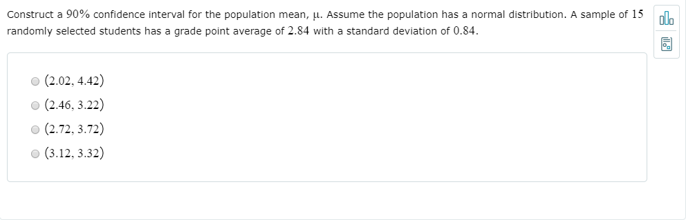 Solved Construct a 90% confidence interval for the | Chegg.com