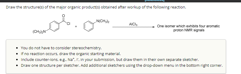 Draw The Structure(s) Of The Major Organic Product(s) 