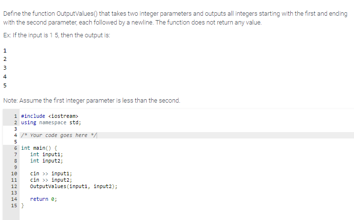 Solved I got one of the outputs in my code incorrect and | Chegg.com