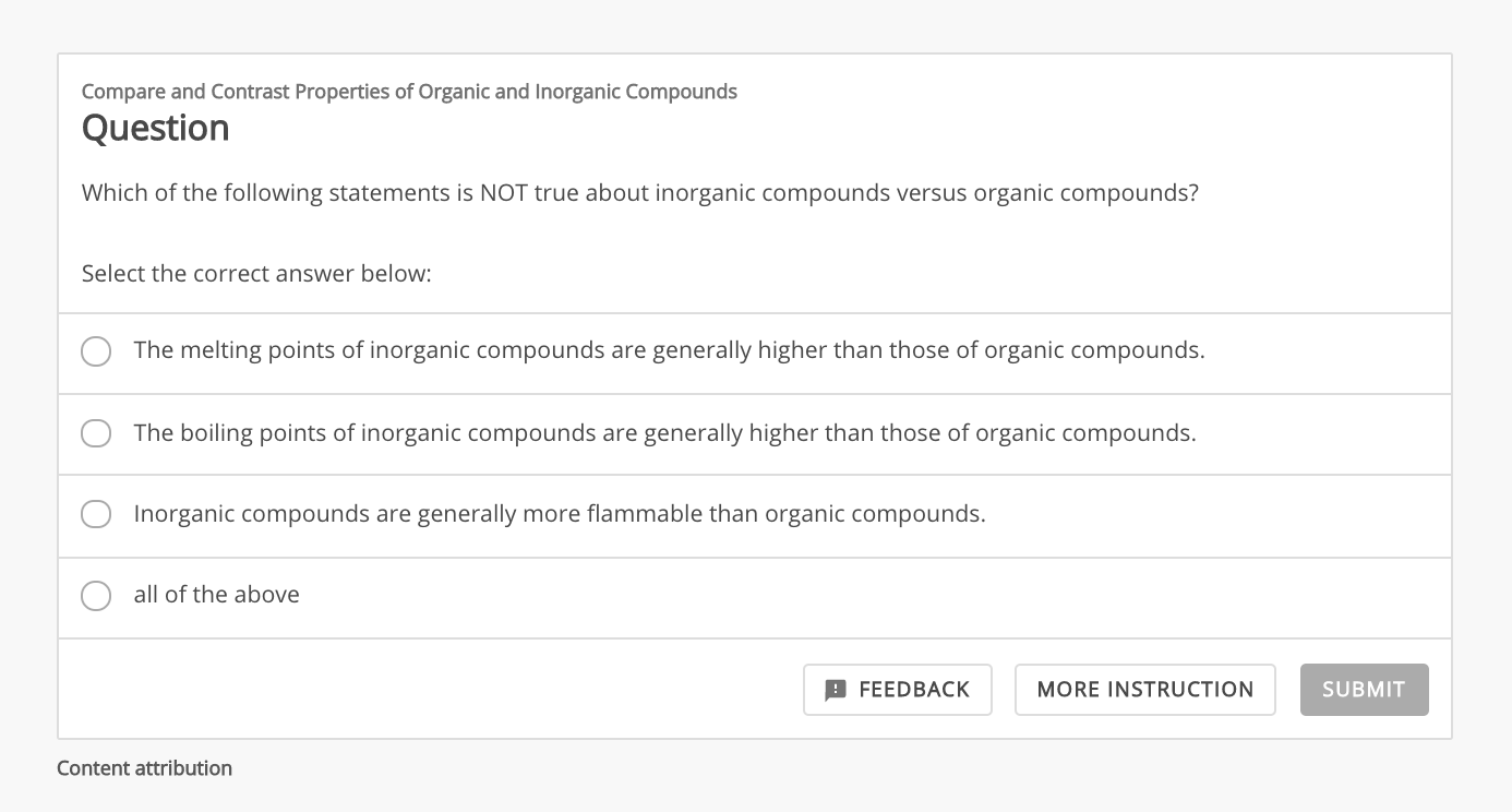 solved-compare-and-contrast-properties-of-organic-and-chegg