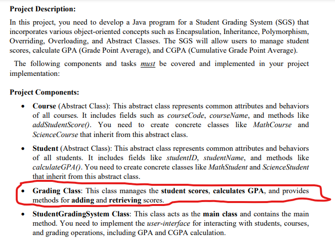 Grading & Encapsulation