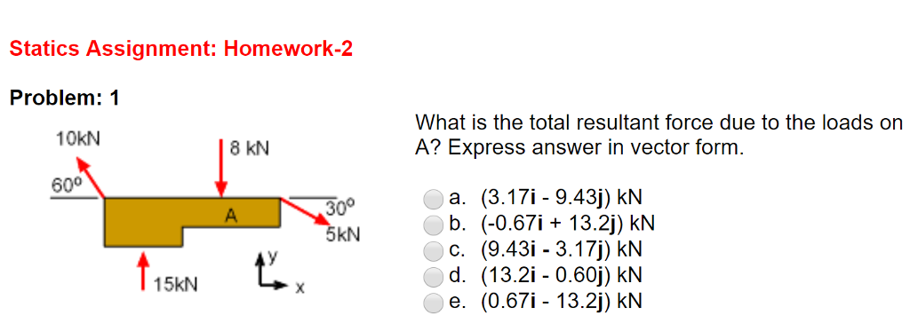 Solved Statics Assignment: Homework-2 Problem:1 What Is The | Chegg.com