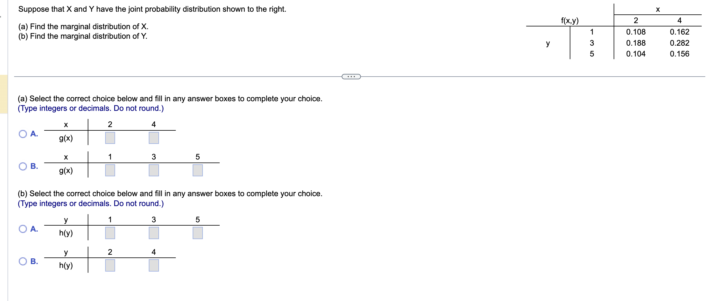 Solved Suppose that X and Y have the joint probability | Chegg.com
