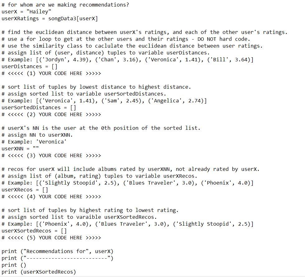 Problem Definition Let's say we have 8 users, and | Chegg.com