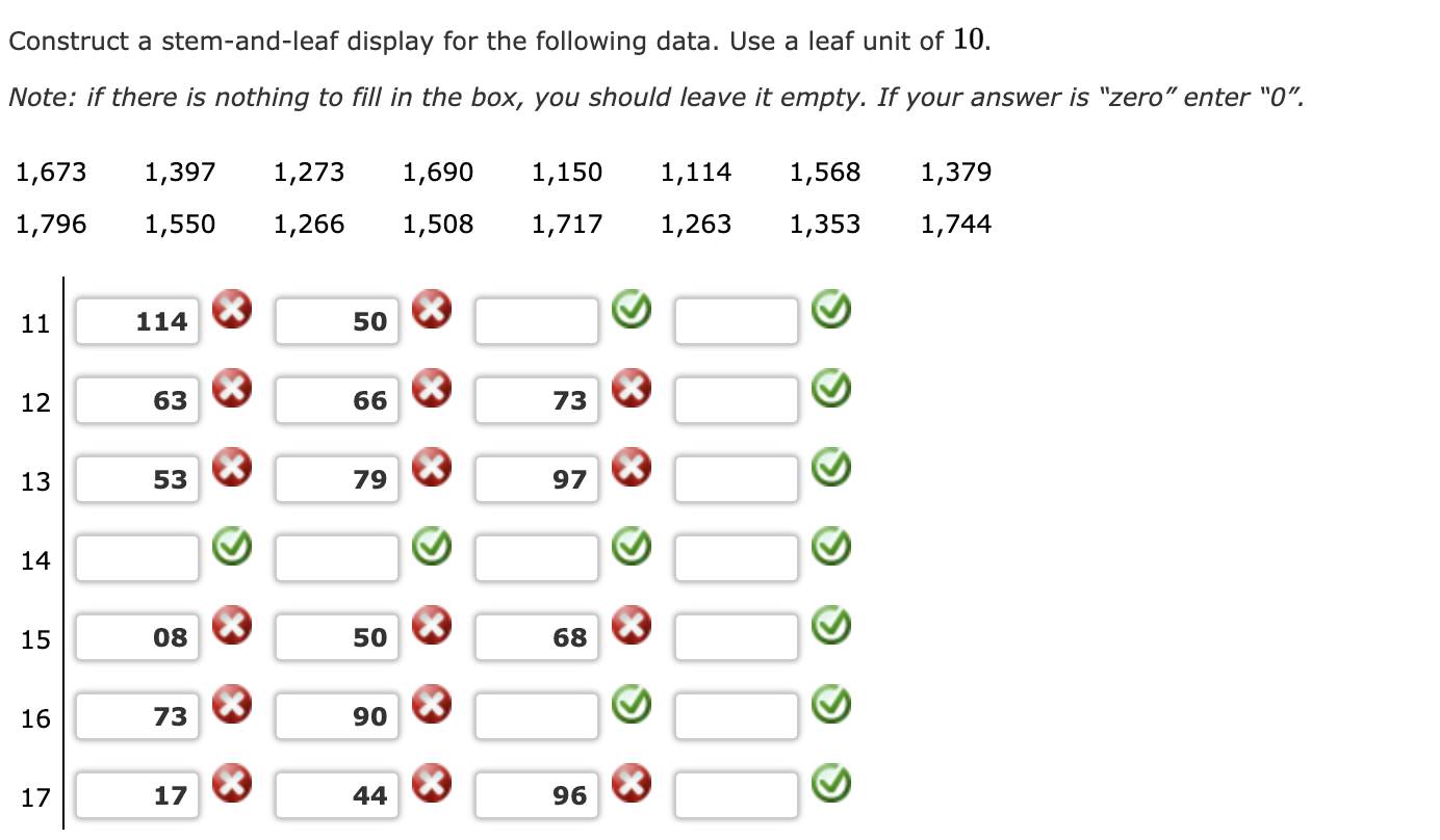 solved-construct-a-stem-and-leaf-display-for-the-following-chegg