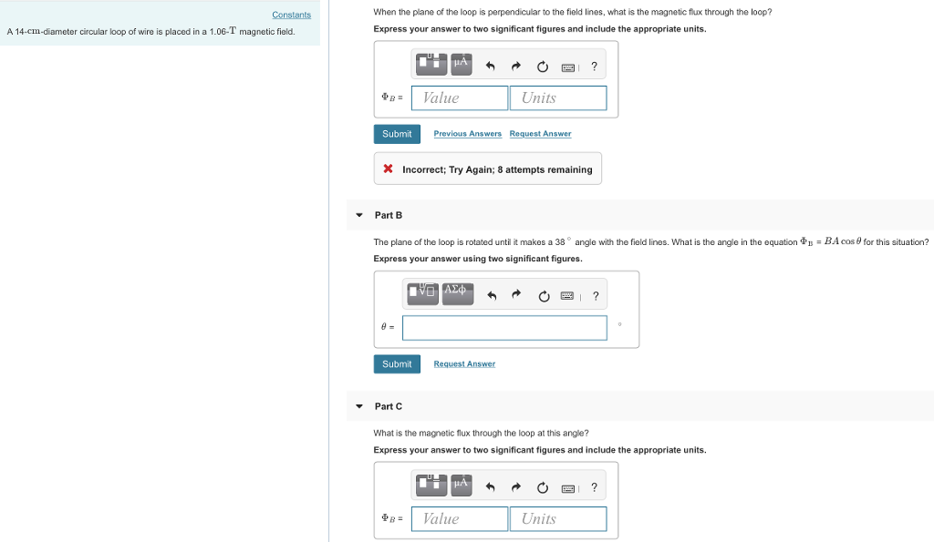 Perpendicular Loop Solved When the plane of the loop is perpendicular to the | Chegg.com