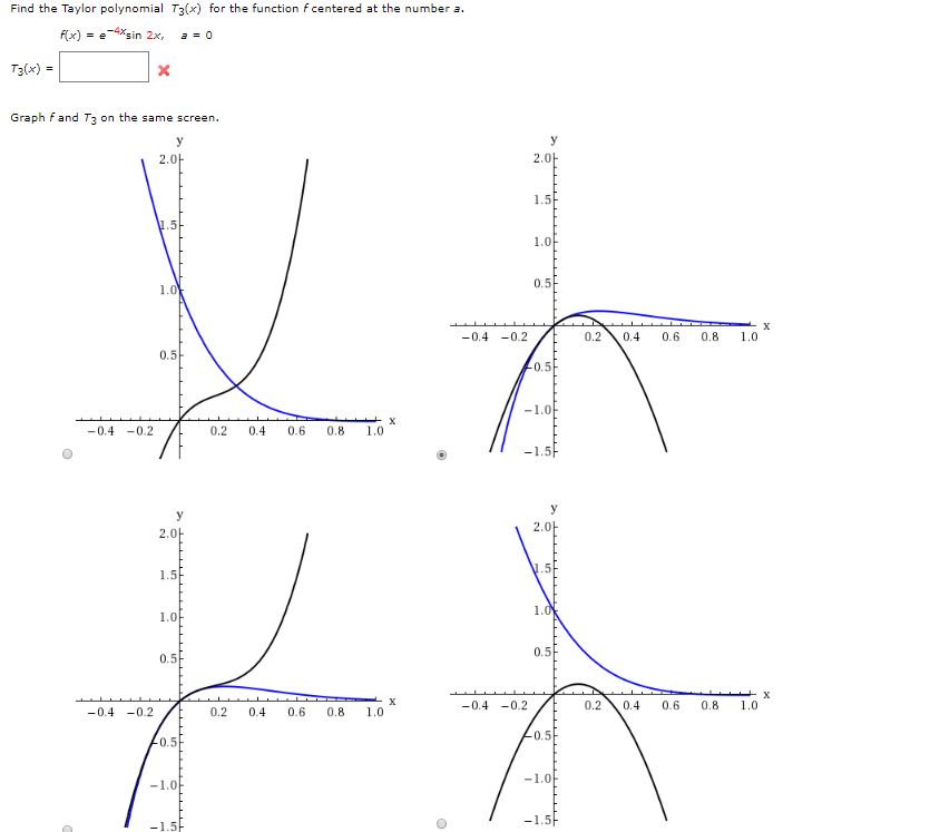Solved Use a Maclaurin series in the table below to obtain | Chegg.com
