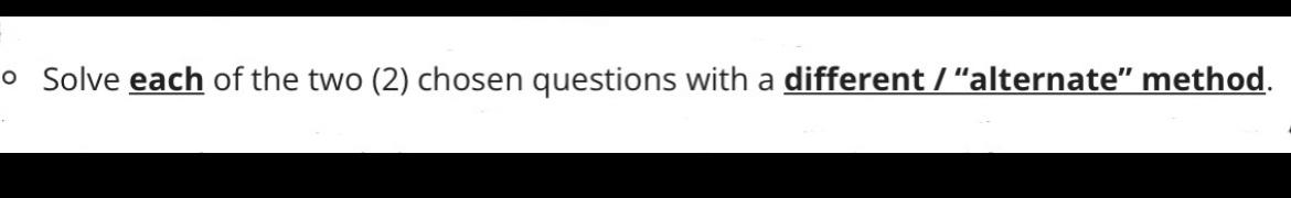 Solved Solve each of the two (2) chosen questions with a | Chegg.com