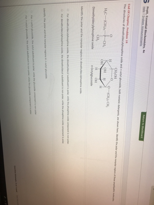 Solved Pratt, Essential Biochemistry. 4e Help i System