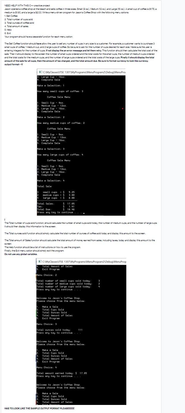 NEED HELP WITH THIS C-practice project Jason opened a | Chegg.com