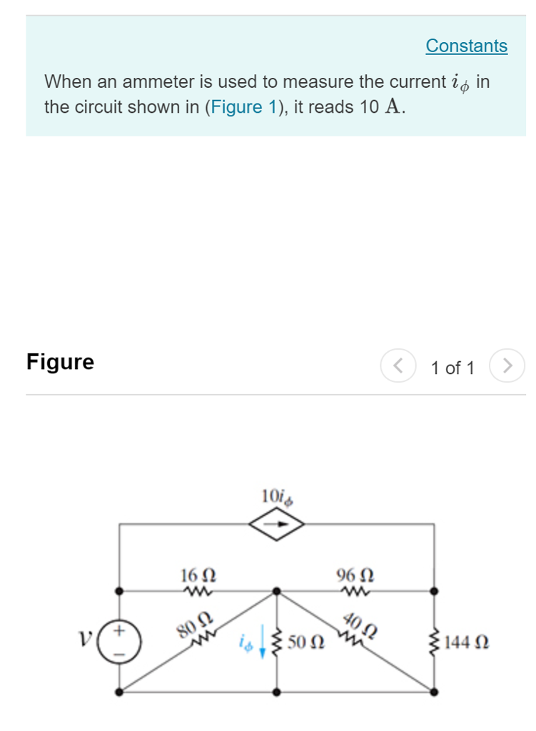 Solved Constants When an ammeter is used to measure the