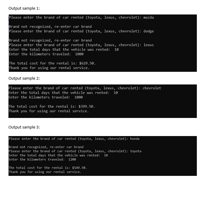 Solved 1. Write a program using Visual Studio 2017 that will | Chegg.com