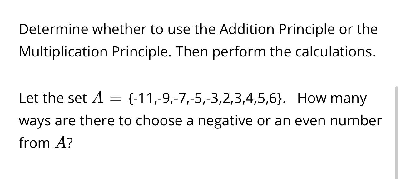 solved-determine-whether-to-use-the-addition-principle-or-chegg