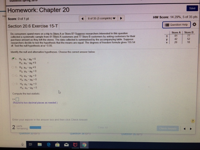 Solved Homework: Chapter 20 Score: 0 of 1 pt Section 20.6 | Chegg.com