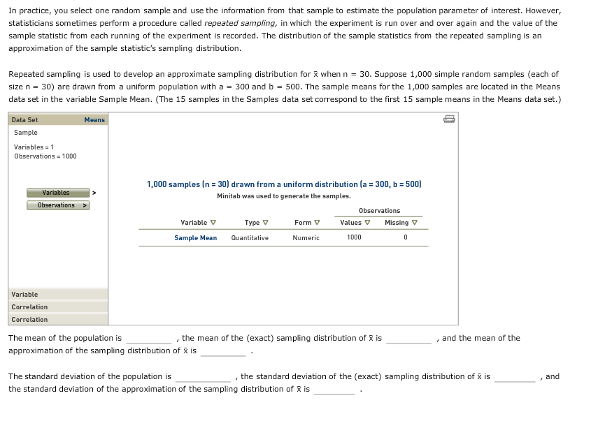 Solved 3. The sampling distribution of the sample mean Aa Aa | Chegg.com