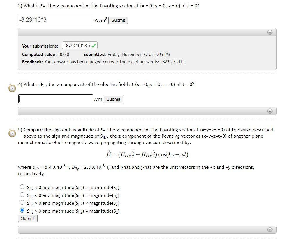 Solved A Plane Monochromatic Electromagnetic Wave With Wa Chegg Com